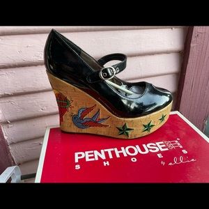 Brand New Penthouse Tattoo Wedges